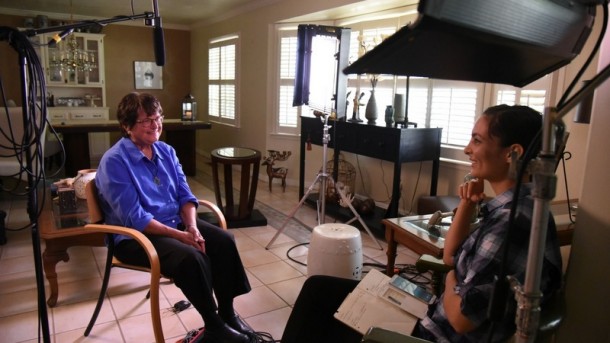 Cheridan Sanders interviews Sr. Helen Prejean for upcoming documentary featuring inspiring women of faith.