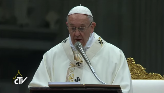 Pope Francis’ Homily for the Feast of the Presentation of the Lord