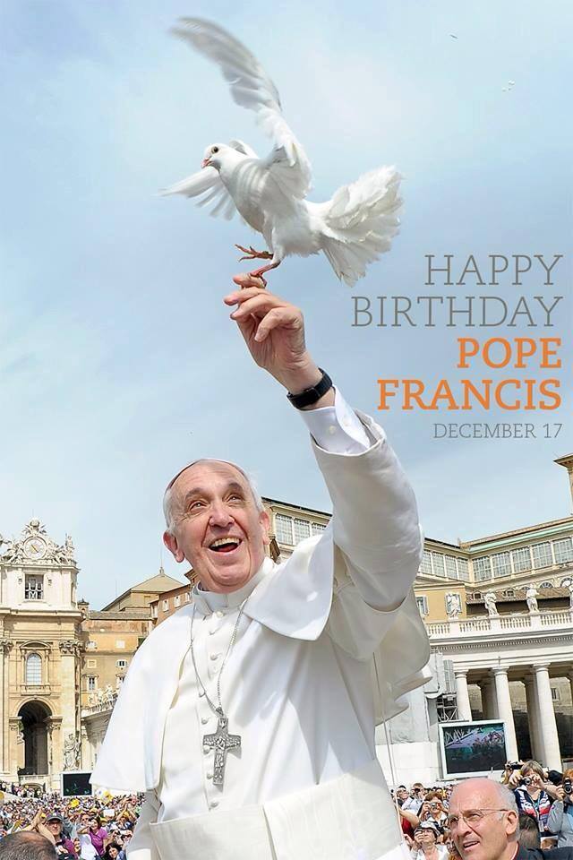 Pope Francis Birthday