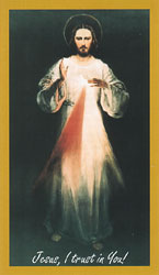 The original Divine Mercy painting