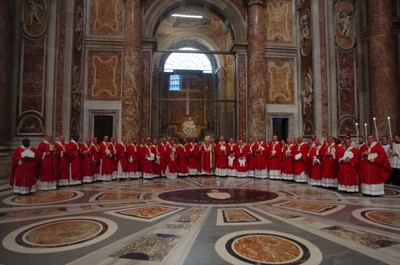The 46 Metropolitan Archbishops who each received a pallium on the Solemnity of Saints Peter and Paul in Rome, June 29th 2007