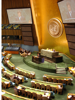 UN General Assembly, NY