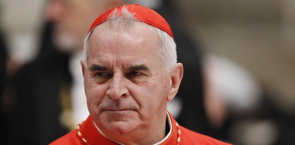 File photo of Cardinal Keith O'Brien, who announced he will not participate in conclave
