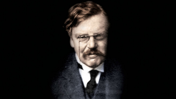 COVER OF BOOK ON G.K. CHESTERTON