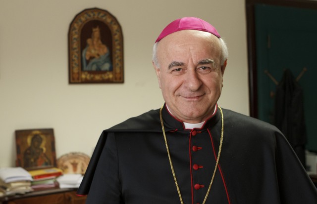 Italian Archbishop Vincenzo Paglia, president of Pontifical Council for the Family