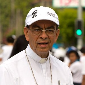 His Excellency Msgr. Gregorio Rosa Chávez – Auxiliary bishop of the Archdiocese of San Salvador