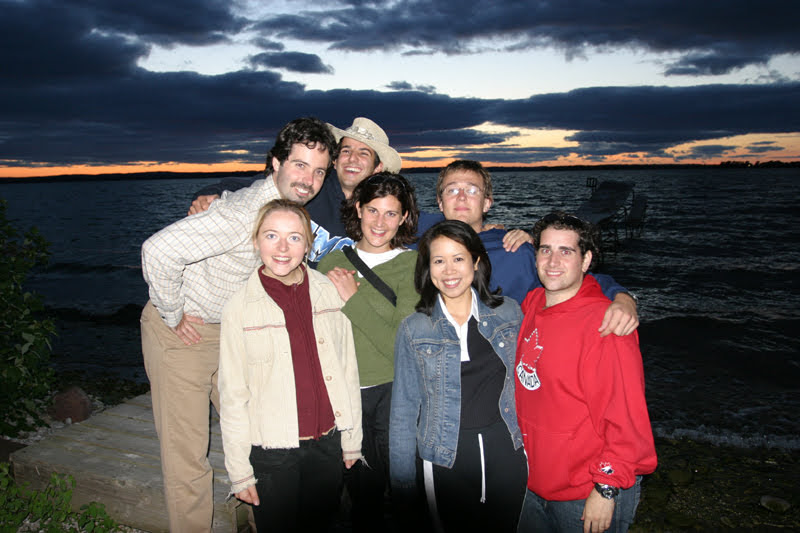 With S+L friends at a staff vacation on Strawberry Island