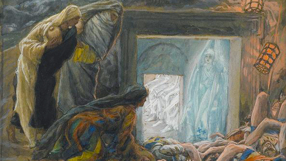Detail of Mary Magdalene and the Holy Women at the Tomb by James Tissot