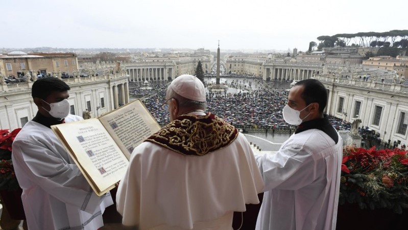 Pope Francis’ Urbi et Orbi message for Christmas 2021