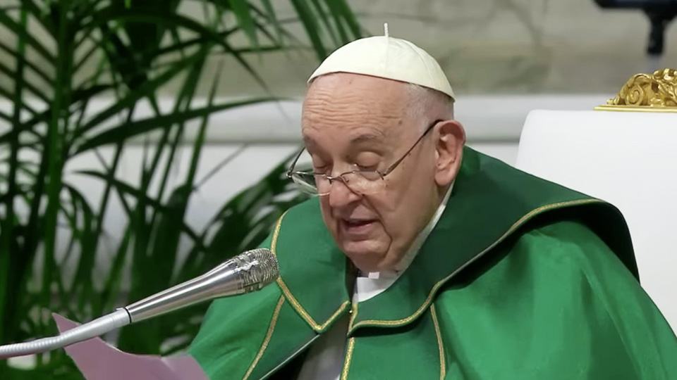 Pope Francis’ homily for the World Day for Grandparents and the Elderly