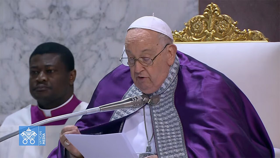 Pope Francis’ homily for Ash Wednesday 2024