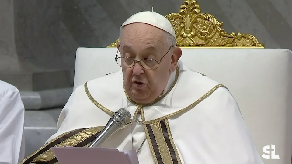 Pope Francis’ Homily at Chrism Mass, Holy Thursday 2024