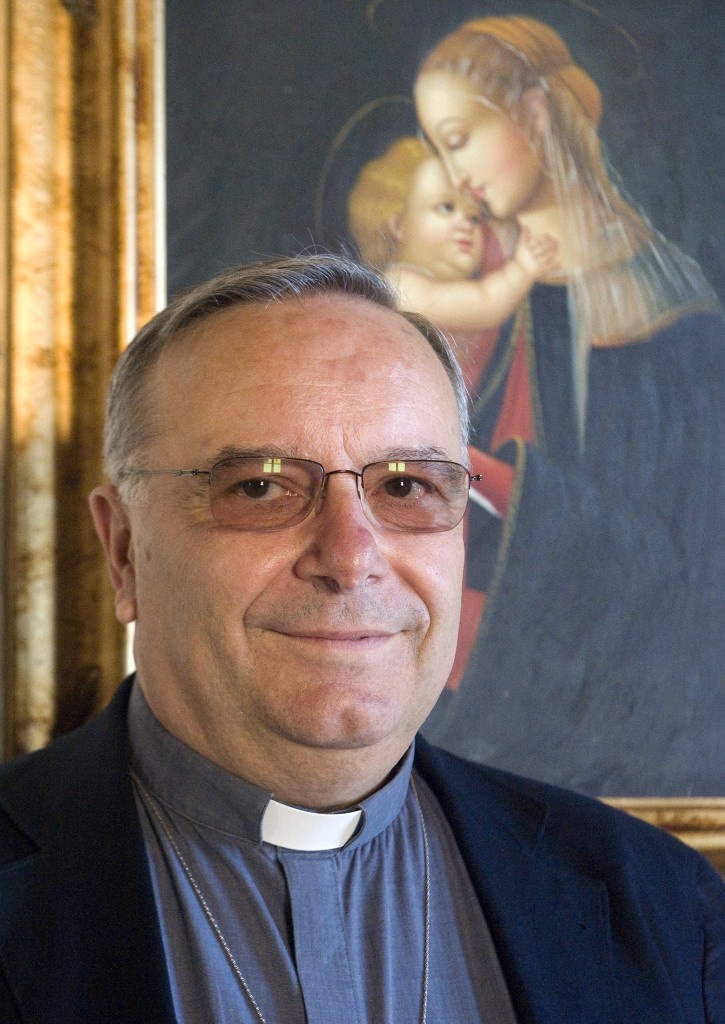 File photo of Archbishop Francesco Montenegro of Agrigento, Italy, who was one of 20 new cardinals named by Pope Francis