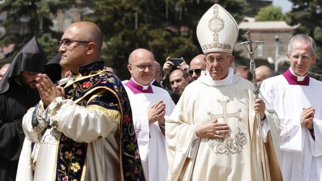 教宗在亞美尼亞第二大城市九姆里主持感恩祭