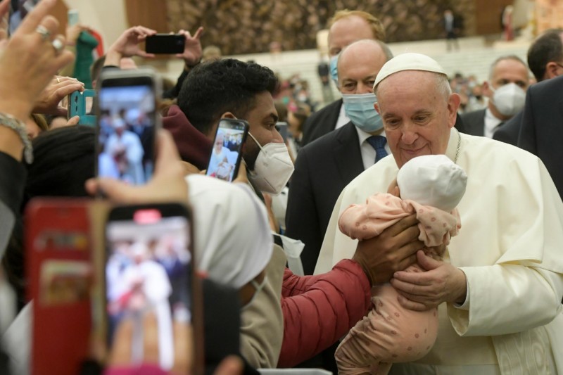 教宗公開接見：大聖若瑟顯示養父之愛的圓滿