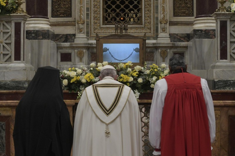 教宗主持2022年基督徒合一祈禱週閉幕禮
