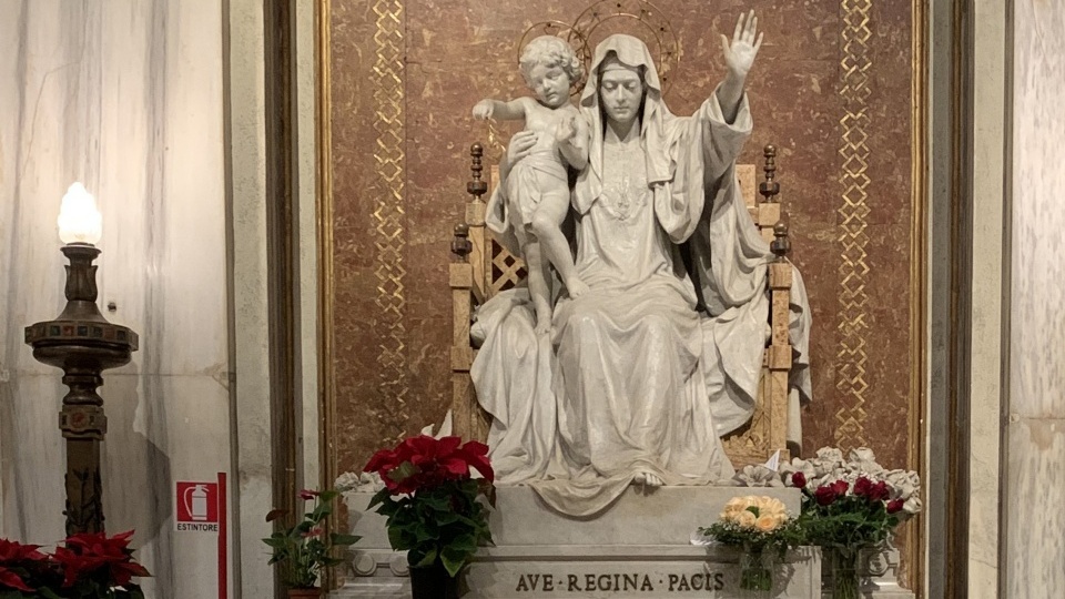 教宗將在2022年5月31日於聖母大殿為和平誦念玫瑰經