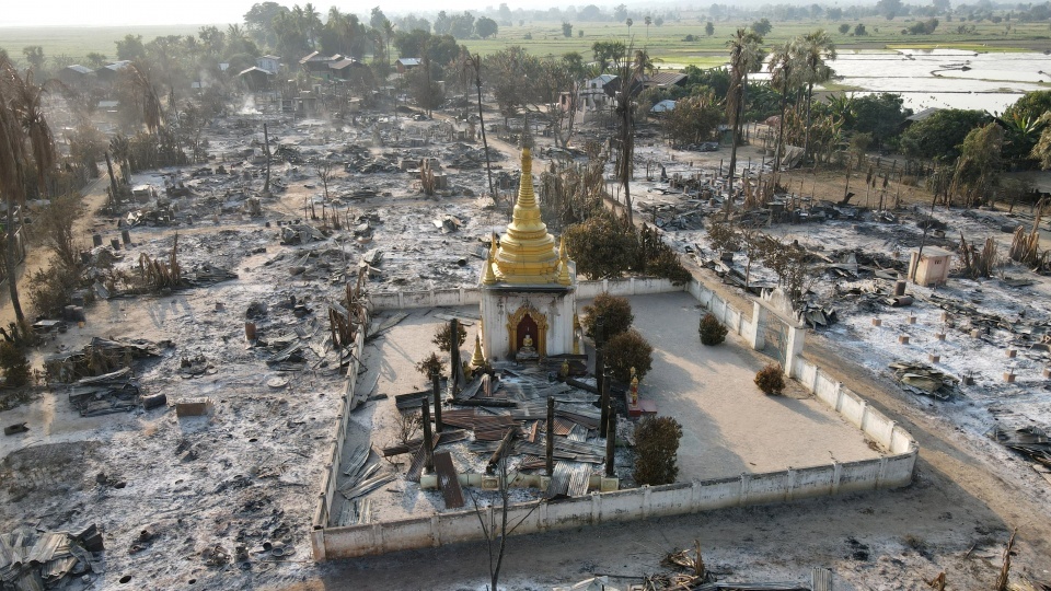 緬甸暴力從未停止，教堂也遭襲擊