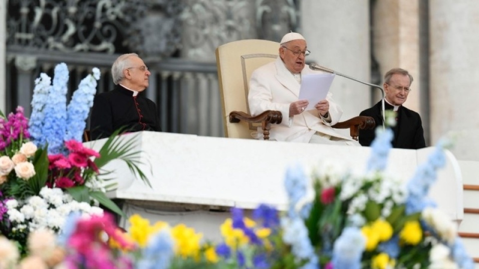 教宗公開接見：若無正義就沒有和平，需促進守法和公益