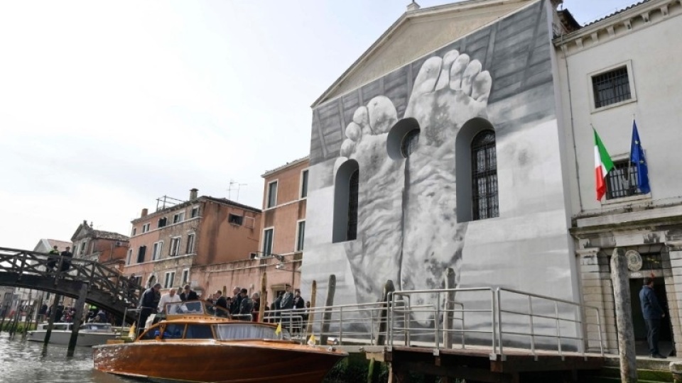 教宗在威尼斯雙年展聖座展館：藝術有如避難城