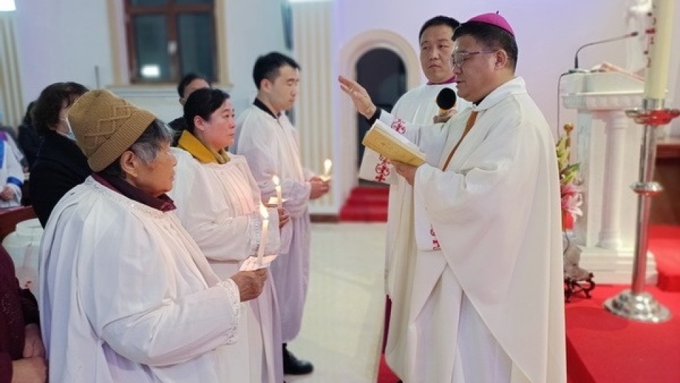 教宗方濟各任命楊永強主教為杭州教區主教