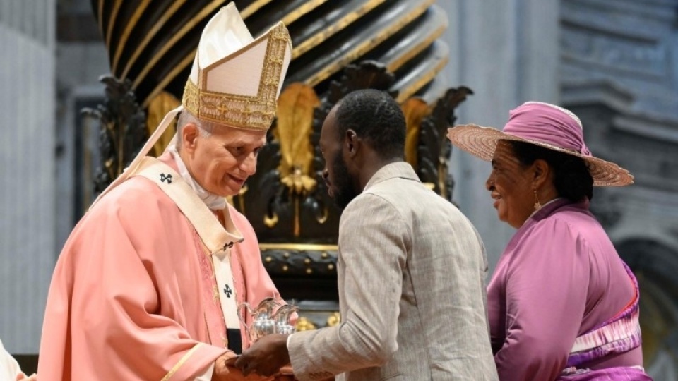 教宗良十四世主持的禧年服刑人士慶典彌撒