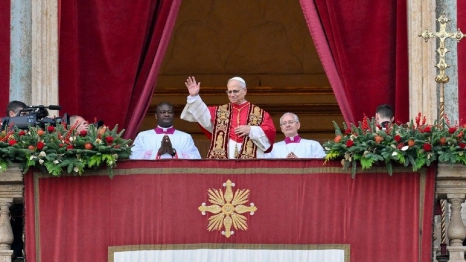 教宗良十四世2025年聖誕文告及降福羅馬城和全世界