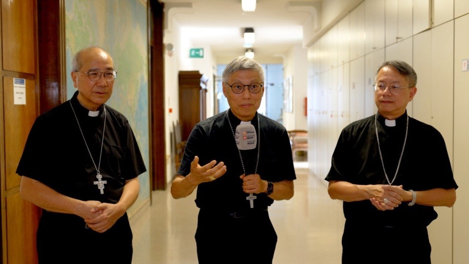 《梵蒂岡新聞網》英語訪問：港澳主教述職訪問期間分享共議同行精神與希望